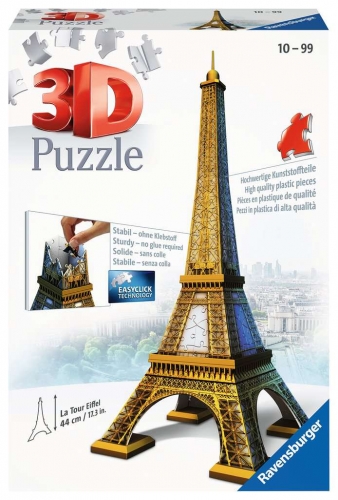 Zdjęcie Puzzle 3D 216el Wieża Eiffla - producenta RAVENSBURGER