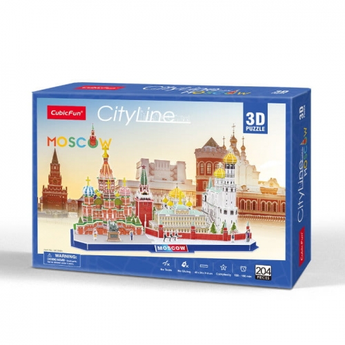 Zdjęcie Puzzle 3D City Line Moscow 204el - producenta DANTE
