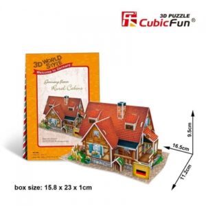 Zdjęcie Puzzle 3D Domki świata-Niemcy. Rural cabin 37el - producenta DANTE
