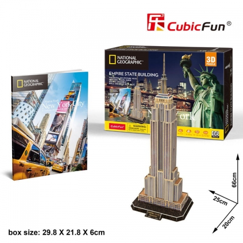 Zdjęcie Puzzle 3D National Geografic - Empire State Building - producenta DANTE