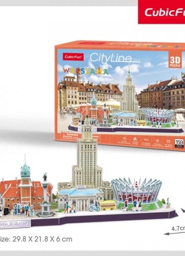 Zdjęcie Puzzle 3D - Warszawa Cityline - producenta DANTE