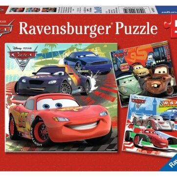 Zdjęcie Puzzle 3x49el Auta 2 RAVENSBURGER - producenta RAVENSBURGER