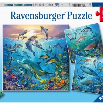 Zdjęcie Puzzle 3x49el Podwodne życie - Ravensburger - producenta RAVENSBURGER