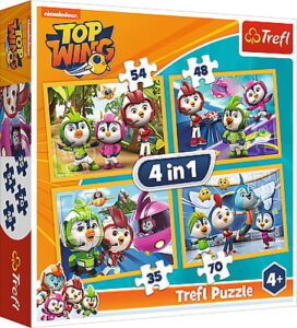 Zdjęcie Puzzle 4w1 Top Wing Ptasia Akademia - Trefl - producenta TREFL