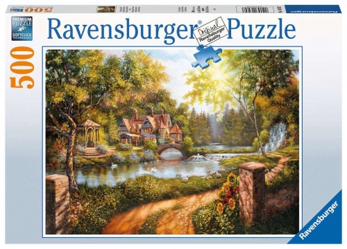 Zdjęcie Puzzle 500el Domek - Ravensburger - producenta RAVENSBURGER