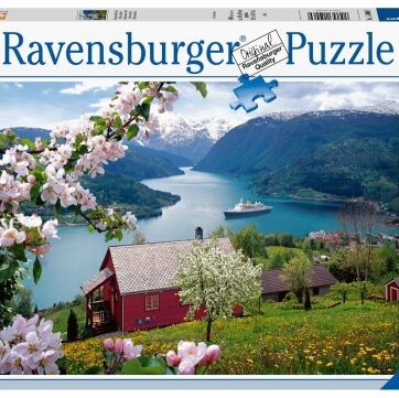 Zdjęcie Puzzle 500el Skandynawska idylla - producenta RAVENSBURGER