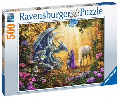 Zdjęcie Puzzle 500el Smoki - Ravensburger - producenta RAVENSBURGER