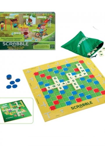 Zdjęcie Scrabble Practice & Play Język angielski gra - producenta MATTEL