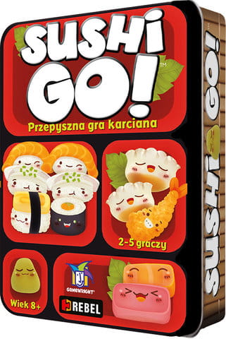 Zdjęcie Sushi Go! Edycja polska REBEL - producenta REBEL