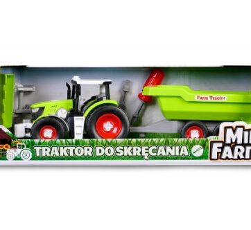 Zdjęcie Traktor z przyczepą do skręcania dla dzieci Mini Farma - producenta ARTYK