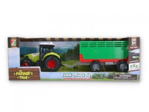 Zdjęcie Traktor z przyczepą zielony - producenta GAZELO