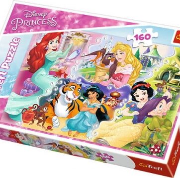 Zdjęcie Trefl Puzzle 160el Disney Princess Księżniczki i przyjaciele - producenta TREFL