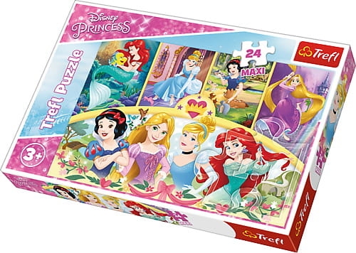 Zdjęcie Trefl Puzzle 24-Maxi Disney Księzniczki Magia wspomnień - producenta TREFL