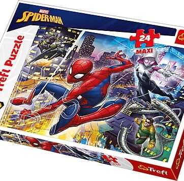 Zdjęcie Trefl Puzzle 24-Maxi Nieustraszony Spider-Man - producenta TREFL