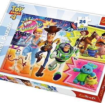 Zdjęcie Trefl Puzzle 24-Maxi W pogoni za przygodą Toy Story - producenta TREFL