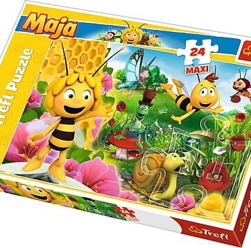 Zdjęcie Trefl Puzzle 24-Maxi W świecie pszczółki Mai - producenta TREFL