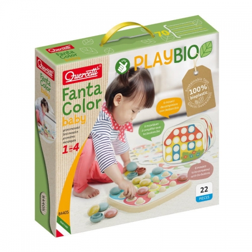 Zdjęcie Układanka edukacyjna Fanta Color baby PlayBio - producenta QUERCETTI