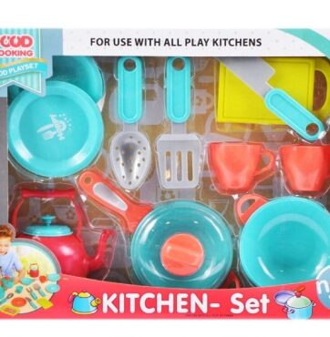Zdjęcie Zabawkowe Naczynia kuchenne dla dzieci 11 elementów - producenta EURO-TRADE