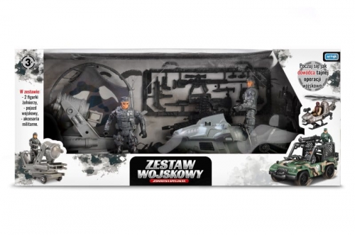 Zdjęcie Zestaw wojskowy z pojazdami i figurkami - producenta ARTYK