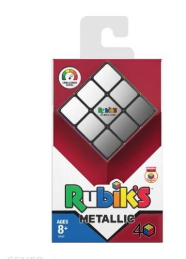 Gra planszowa Kostka Rubika 3X3 Metalik 3028 od TM_Toys