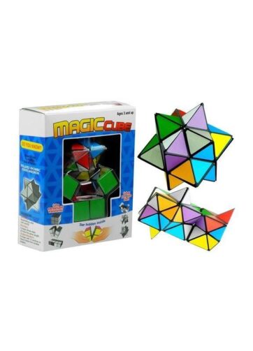 Lean Toys Układanka Logiczna Magic Cube Kostka Rubik Gwiazda od Lean_Toys