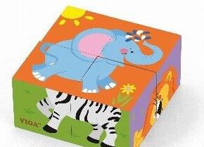 Viga Zoo Puzzle Drewniane (50836) od Viga